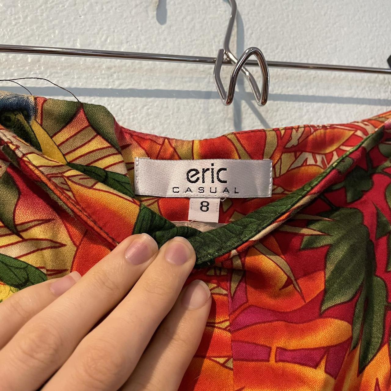 Incredible Eric Casual pant 90s BOLD PRINT,... Depop