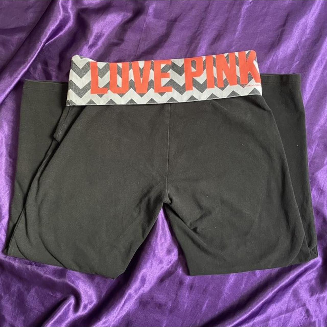 Victoria's Secret LOVE PINK Yoga pants Y2K PINK Size - Depop