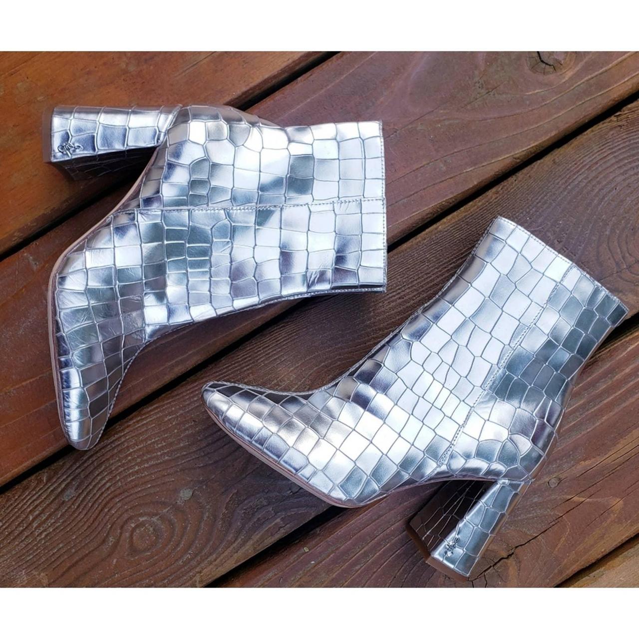 Sam Edelman Women's Silver Boots