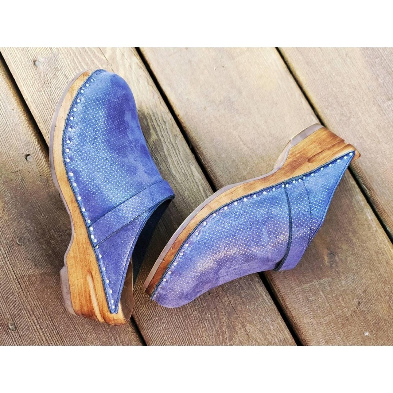 Blue best sale swedish clogs