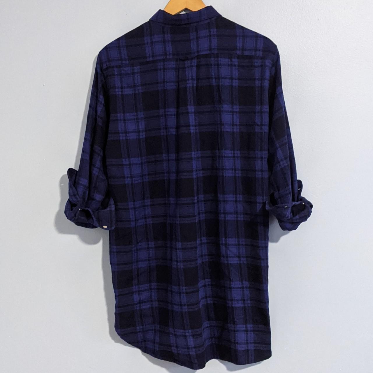 Product Image 3 - Blue and black plaid tunic.