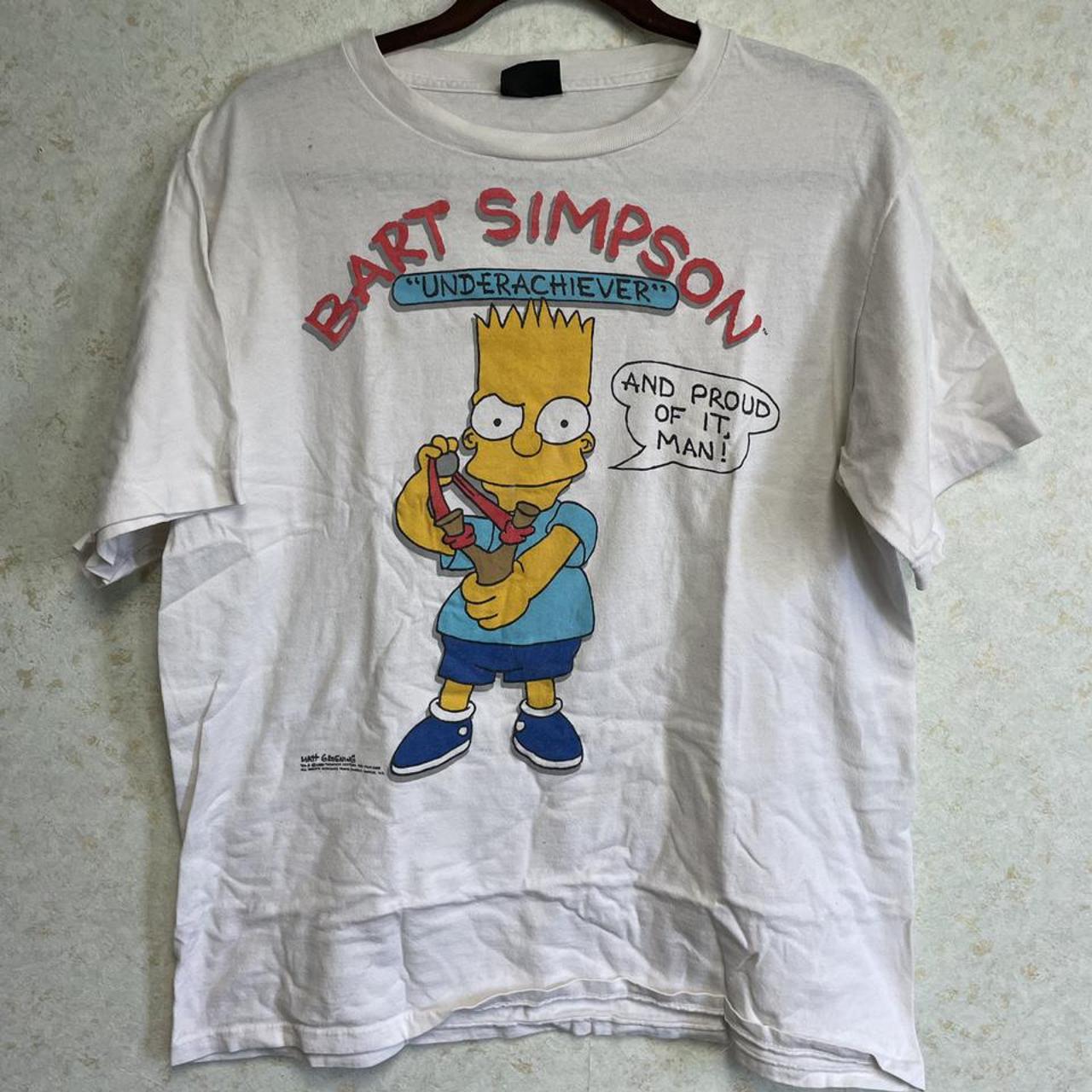 vintage bart simpson shirt