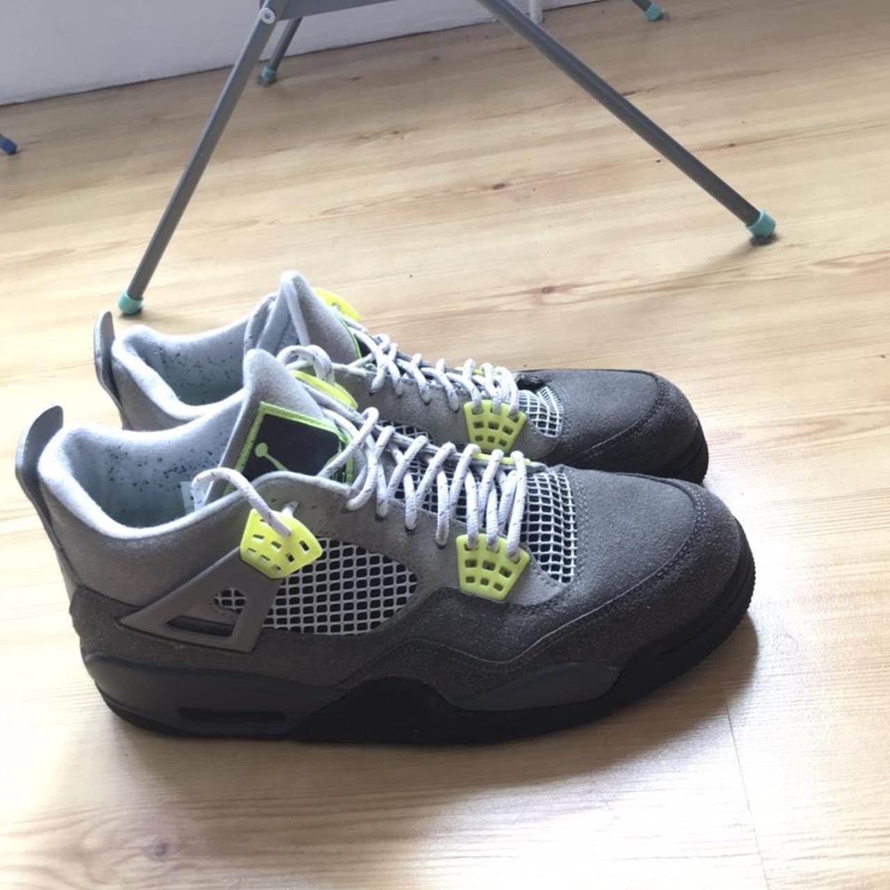 Jordan 4s in perfect condition only been used once... - Depop