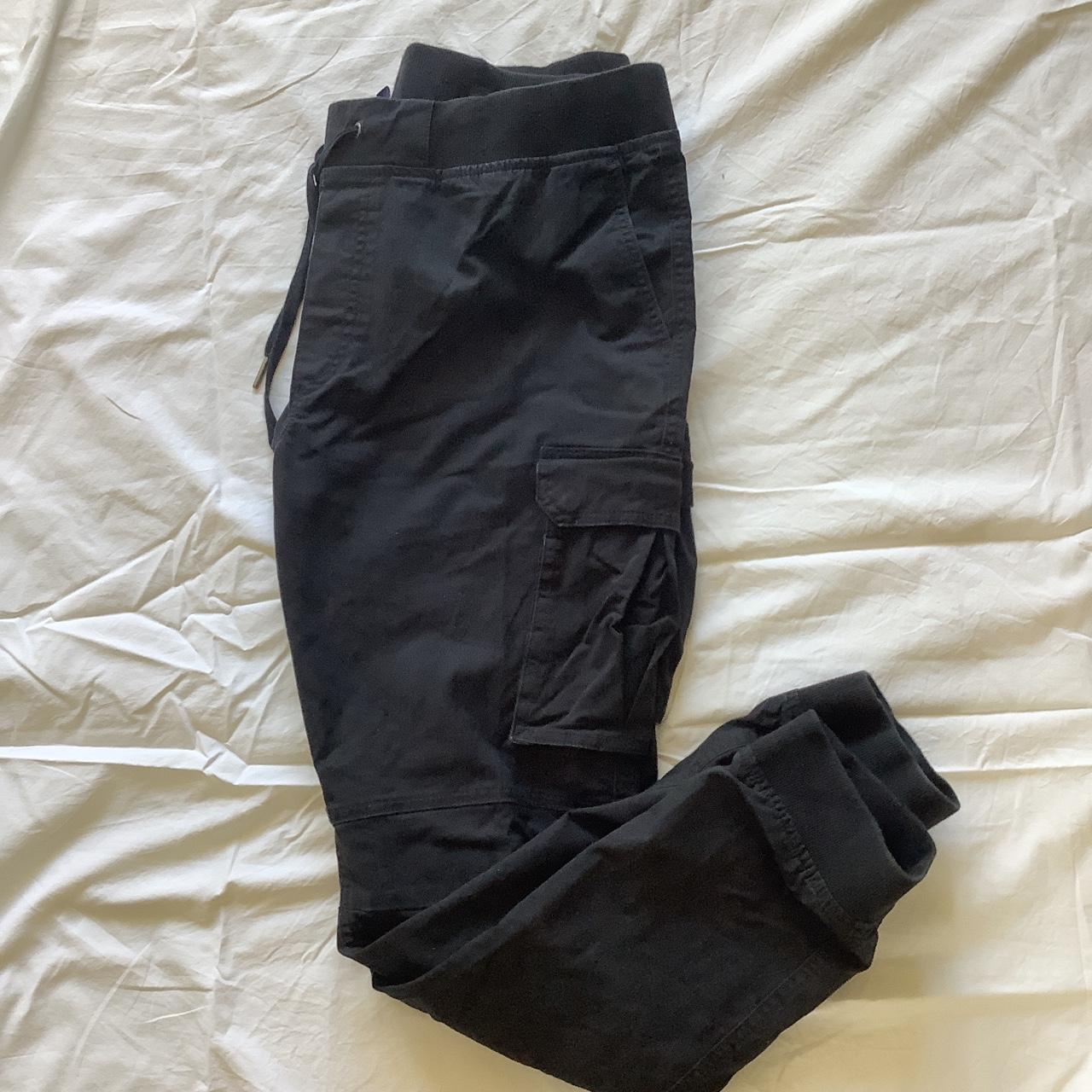 Divided H&M cargo pants Size L Ribbed waist with - Depop