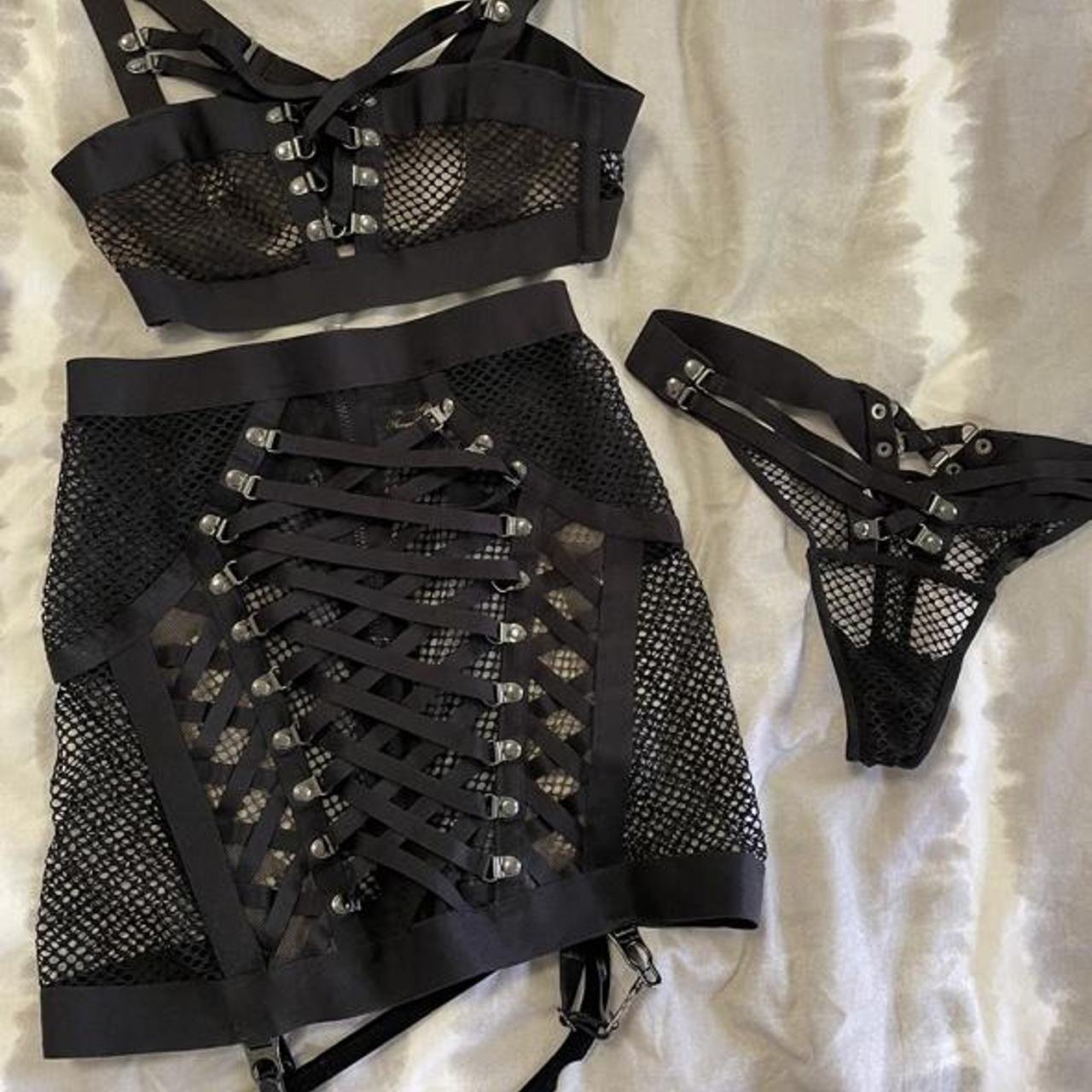 Honey Birdette Courtney Full set Worn once Bra... Depop