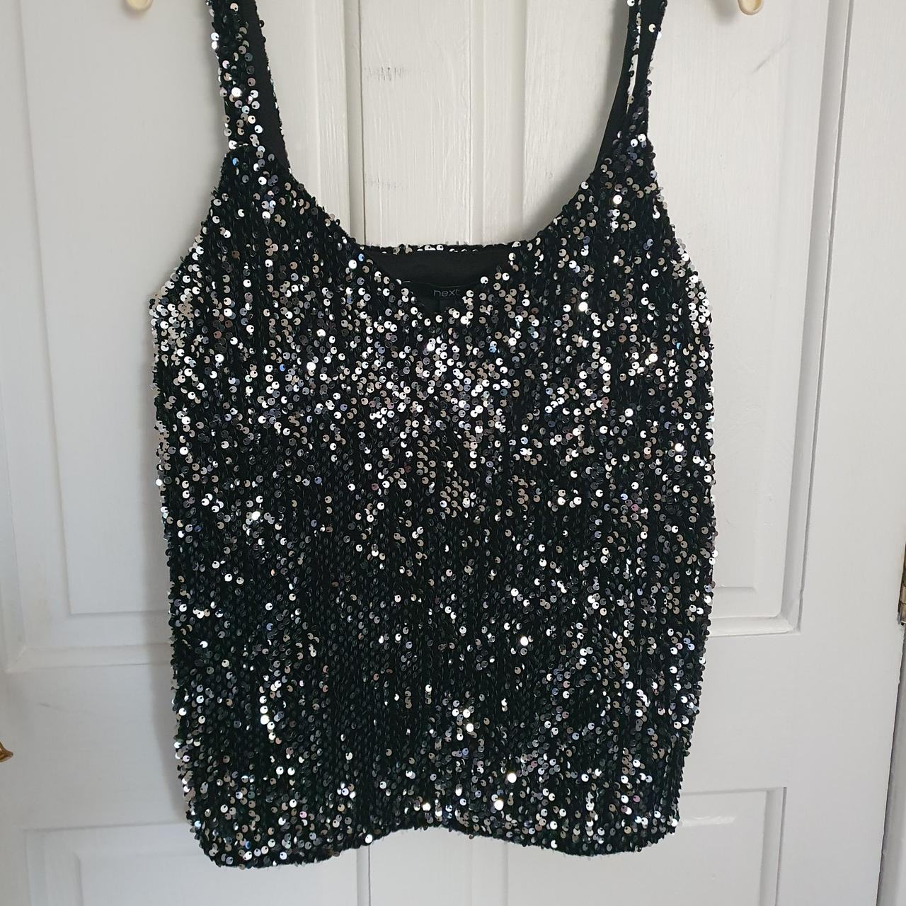 Sparkly vest top clearance next