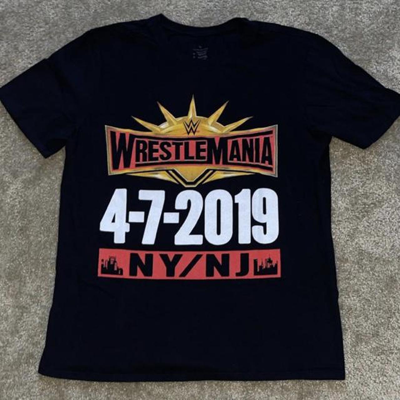 wwe wrestlemania 35 t shirt