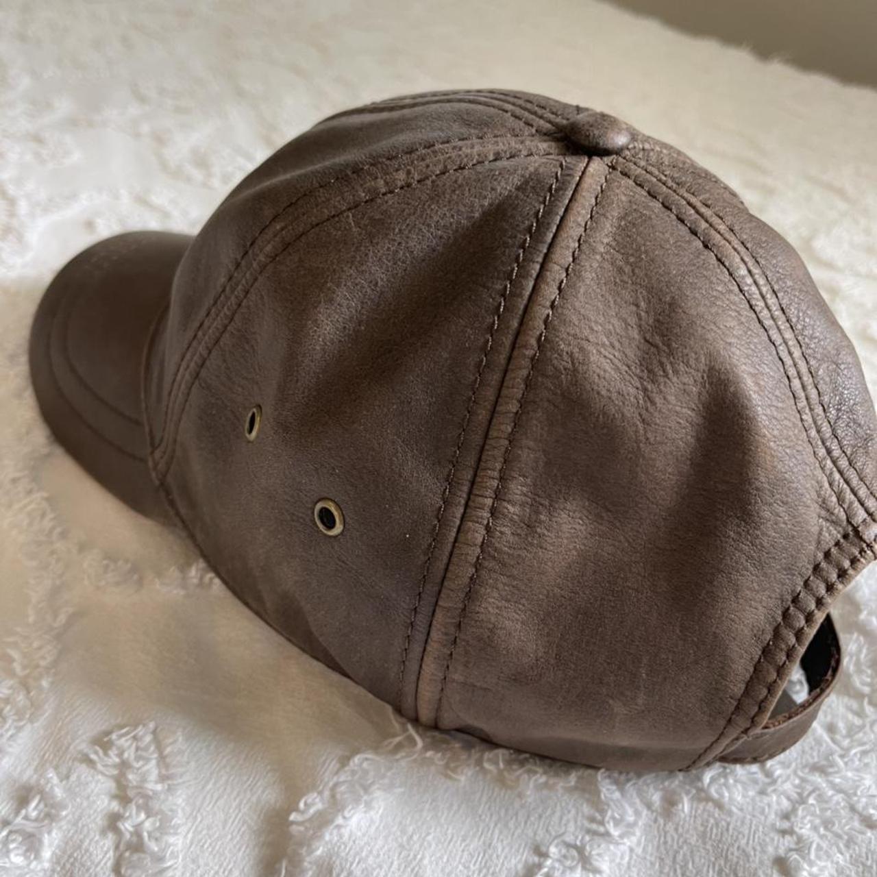 scala leather cap