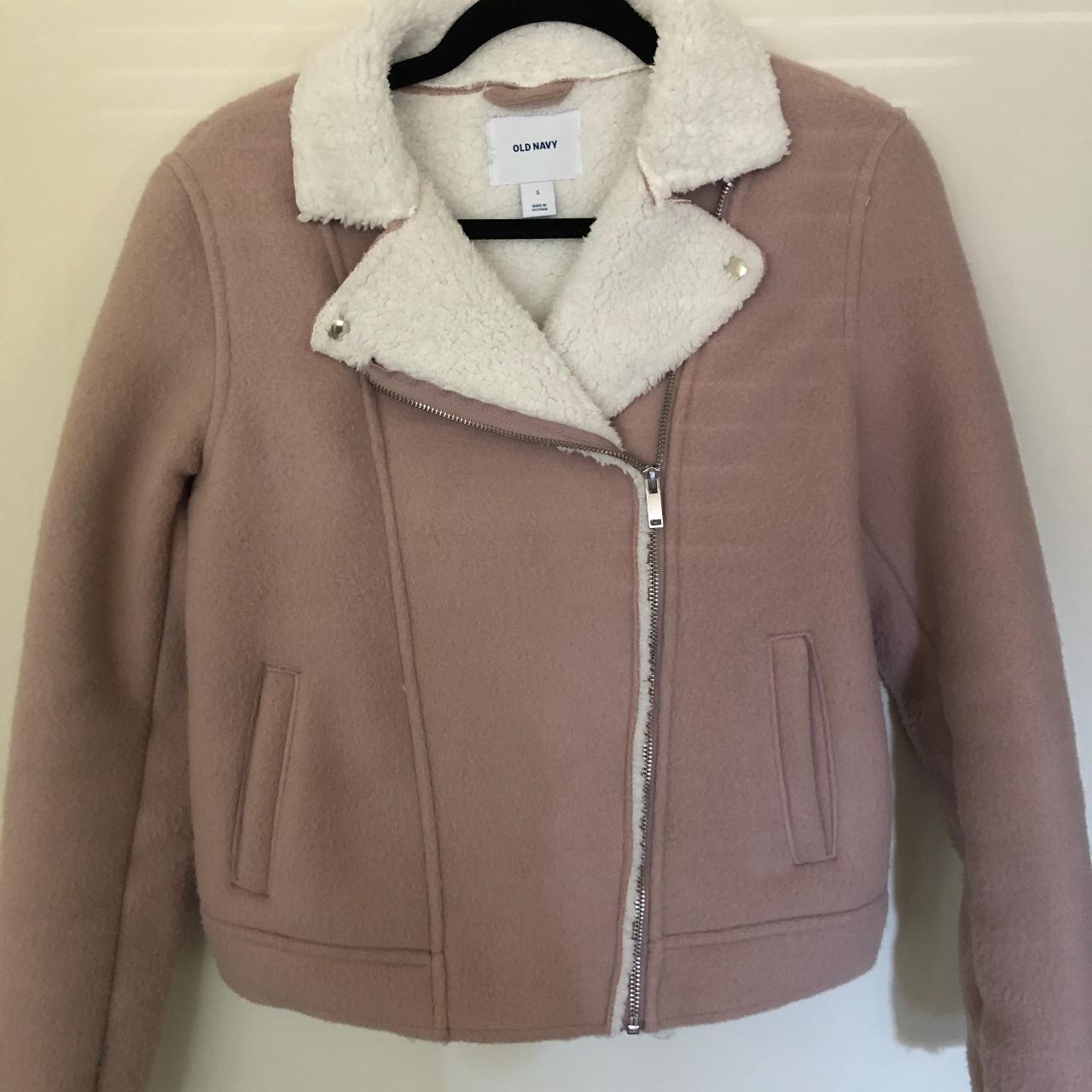 Old Navy Women's Pink Jacket | Depop