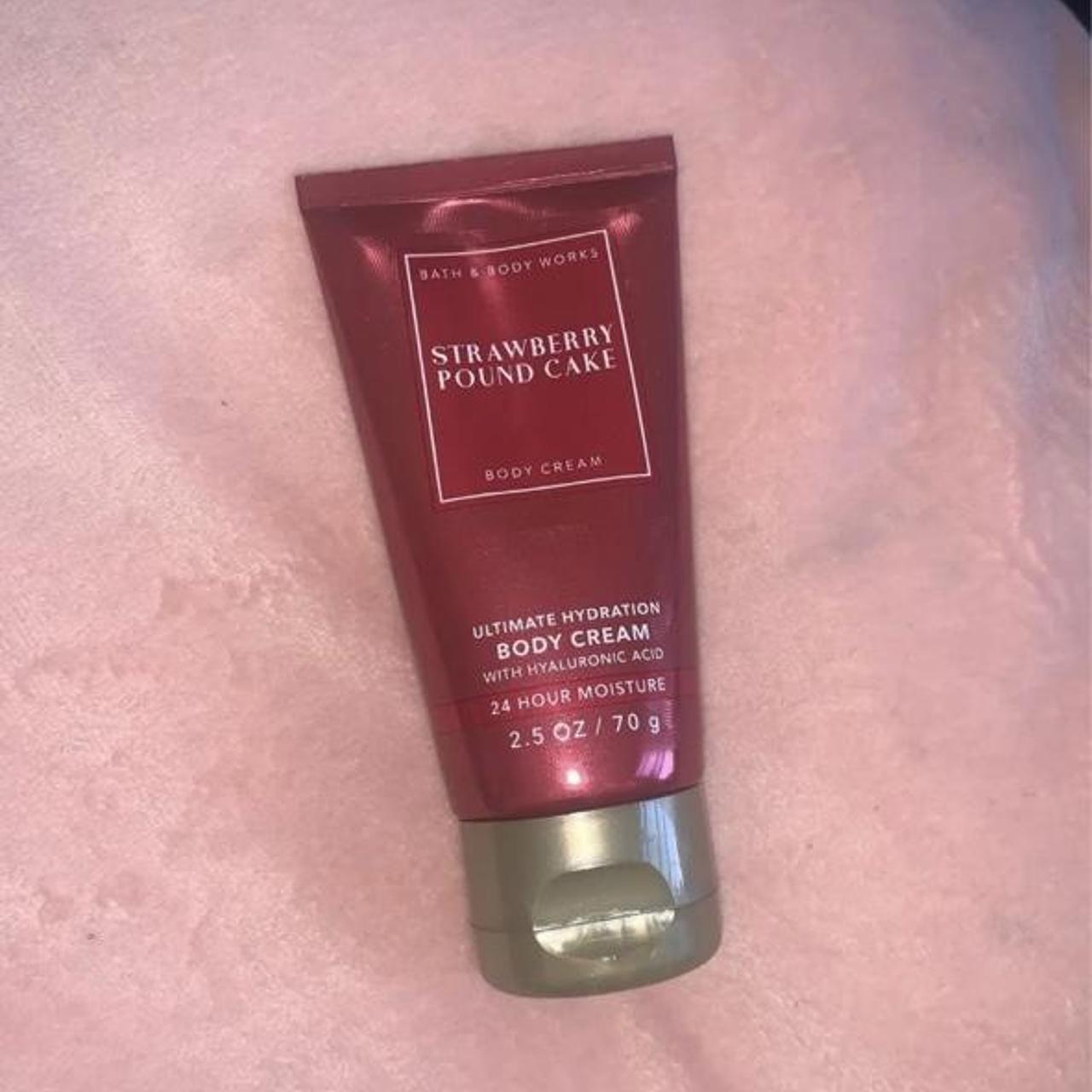 Bath & body works strawberry pound bake travel size... Depop