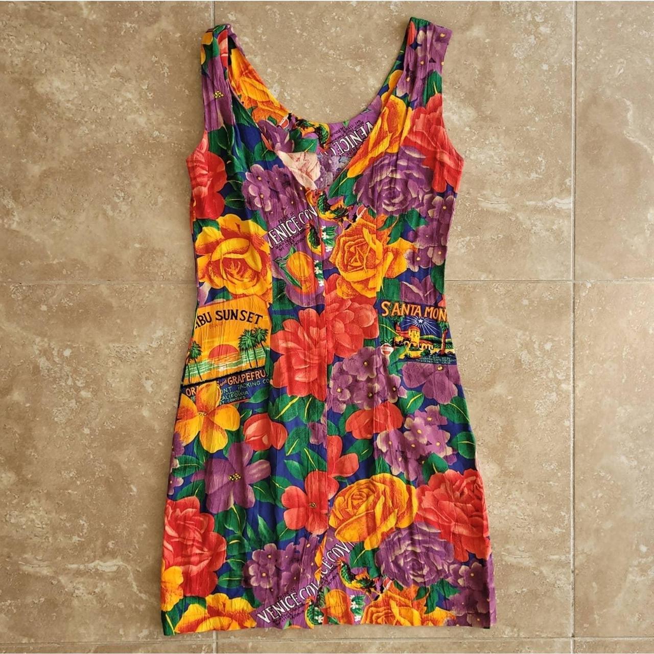 Product Image 2 - Vintage Multicolor Floral Print Sleeveless