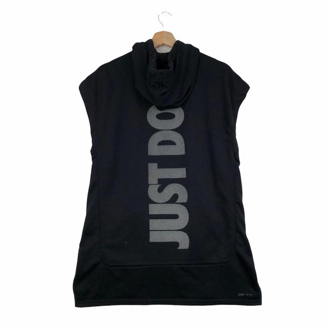 nike just do it sleeveless hoodie