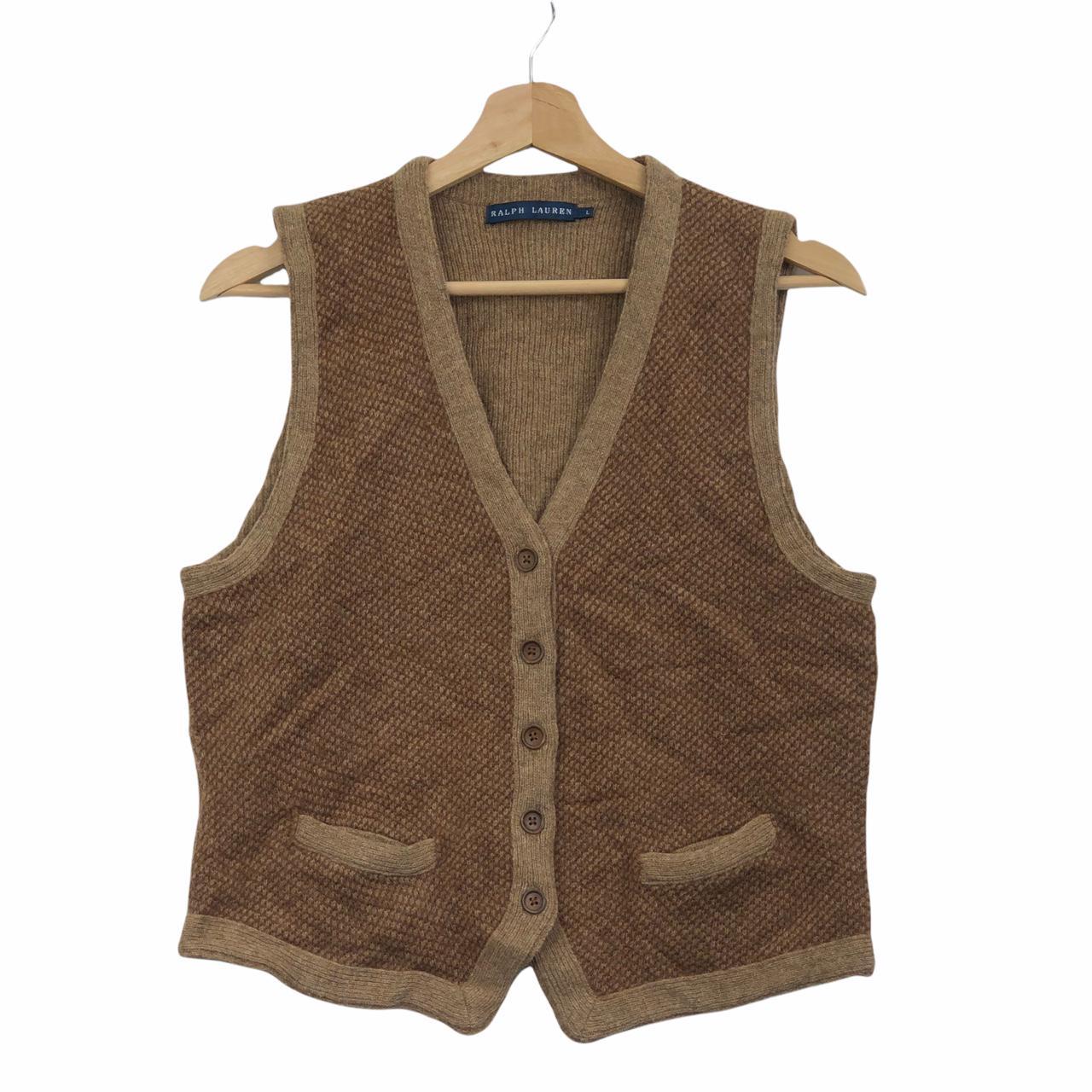 Ralph Lauren Men's Brown Vest | Depop