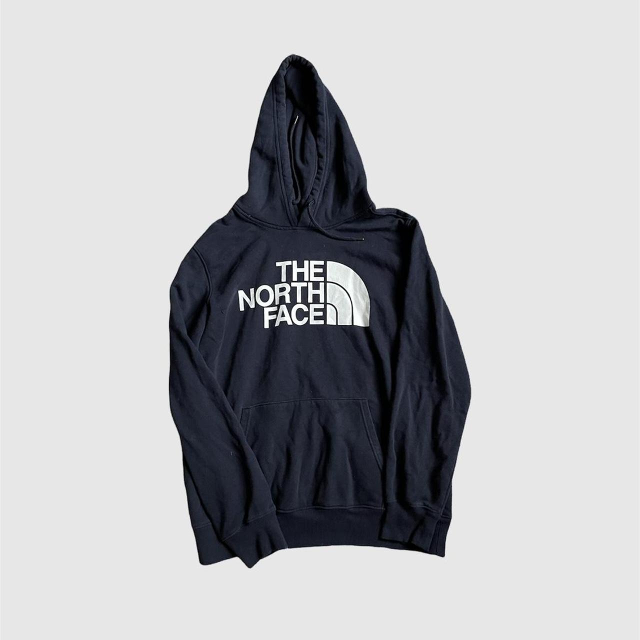 north face hoodie mens large