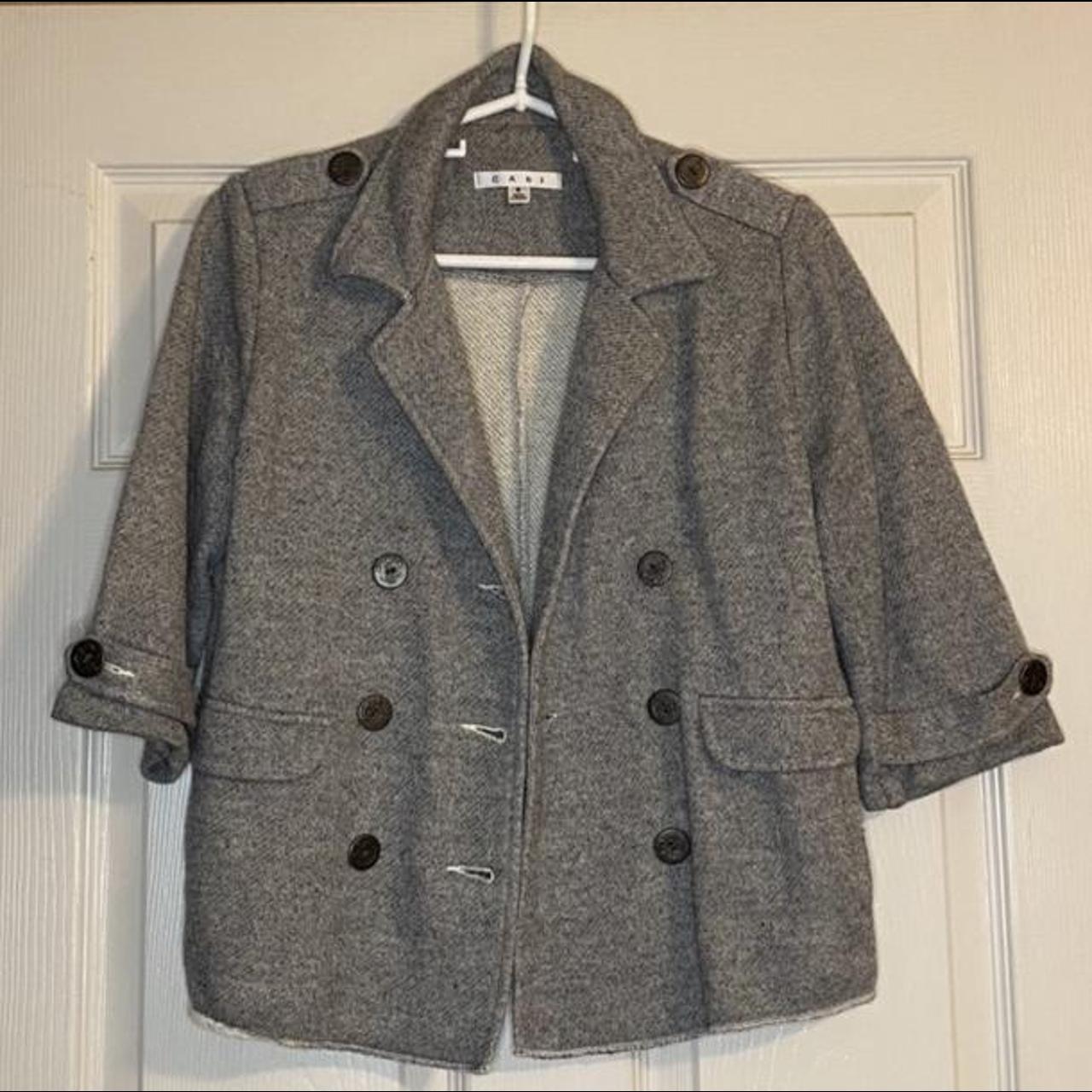 CAbi Women’s Blazer With Pockets. NWOT. Size... - Depop