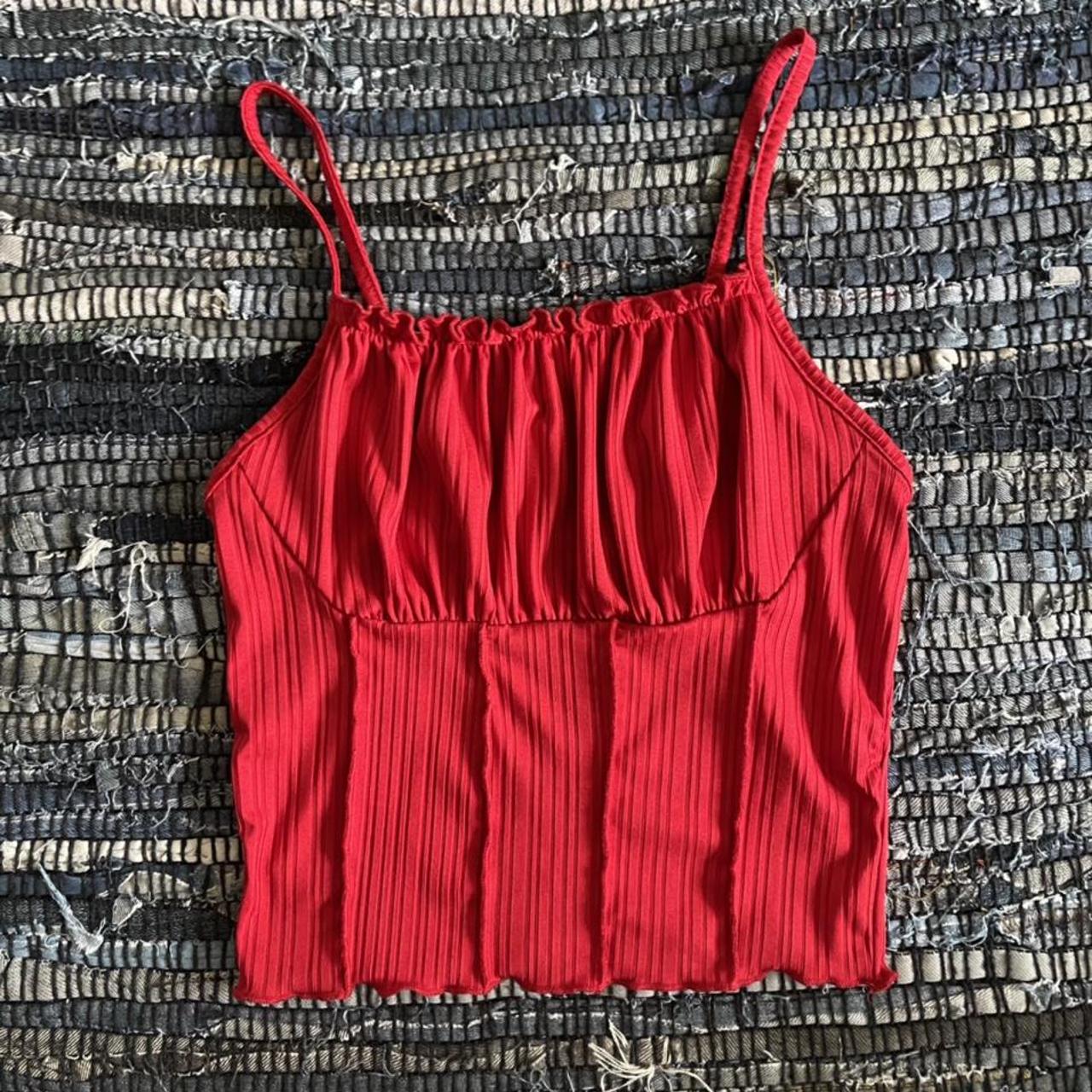Product Image 1 - Y2k Papaya red milkmaid corset