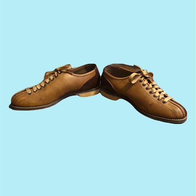 Mens retro hot sale bowling shoes