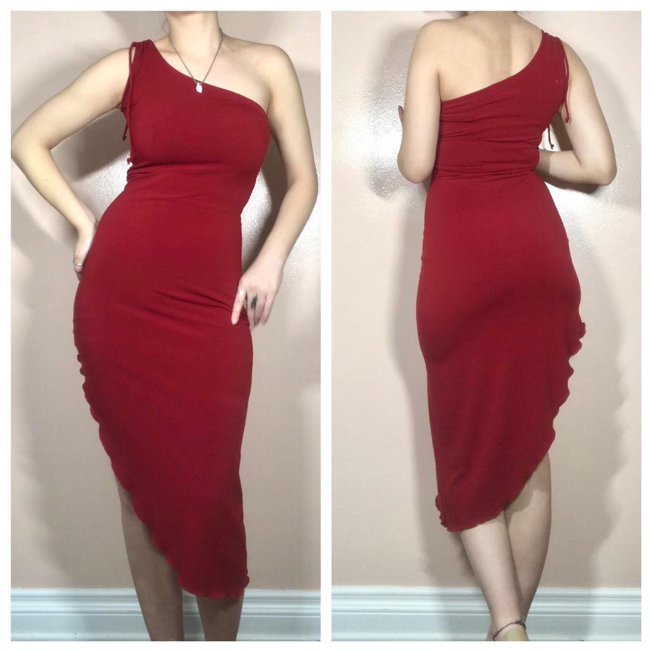 Stunning Red Bodycon Gown