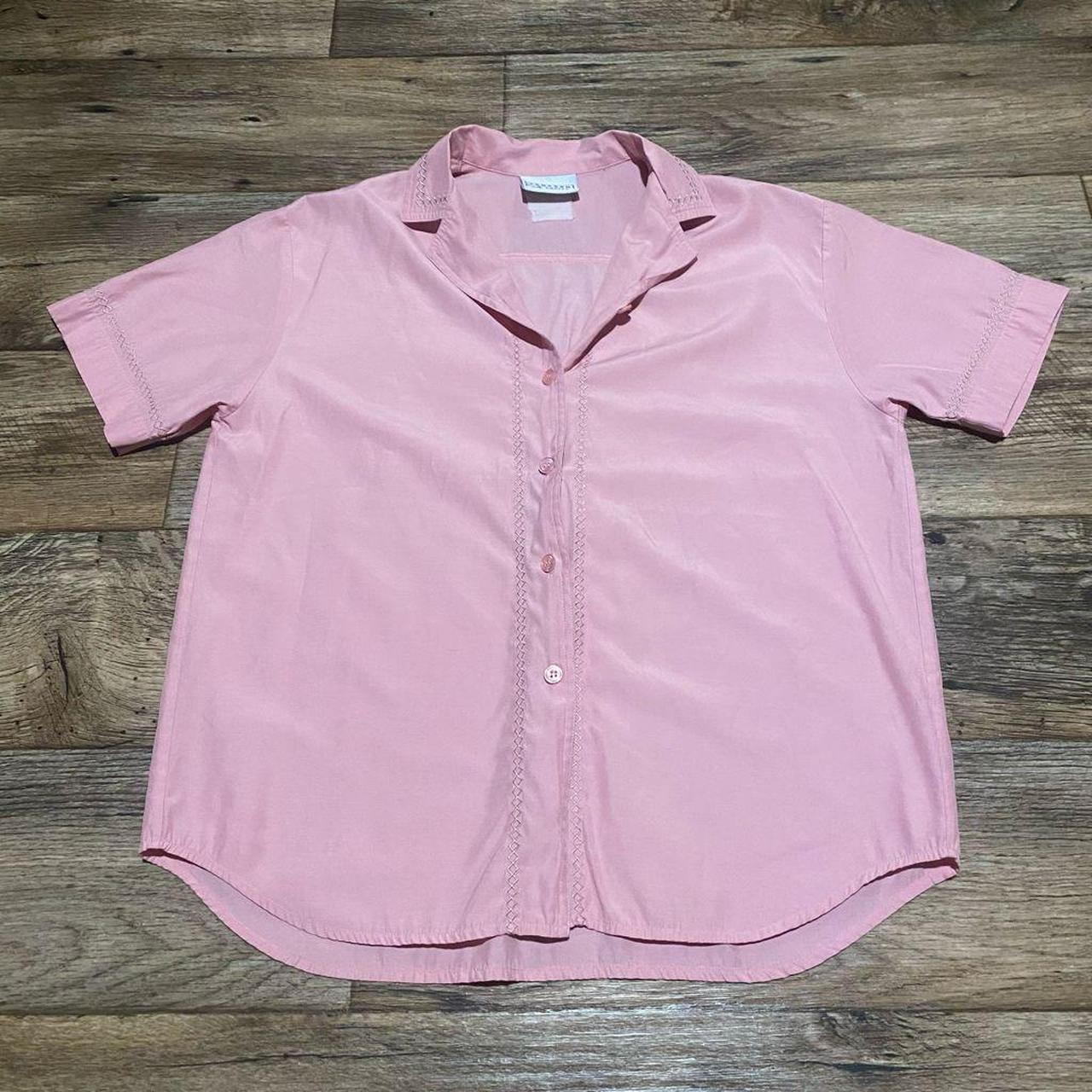 Jantzen Women's Pink Blouse | Depop