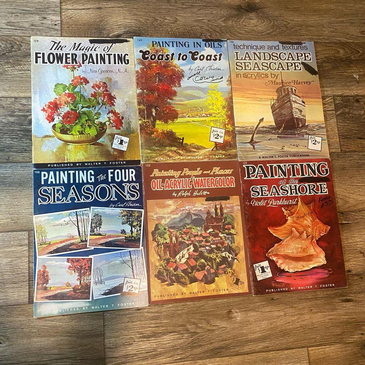 Vintage Painting Books Lot Of 18 Depop   P0 