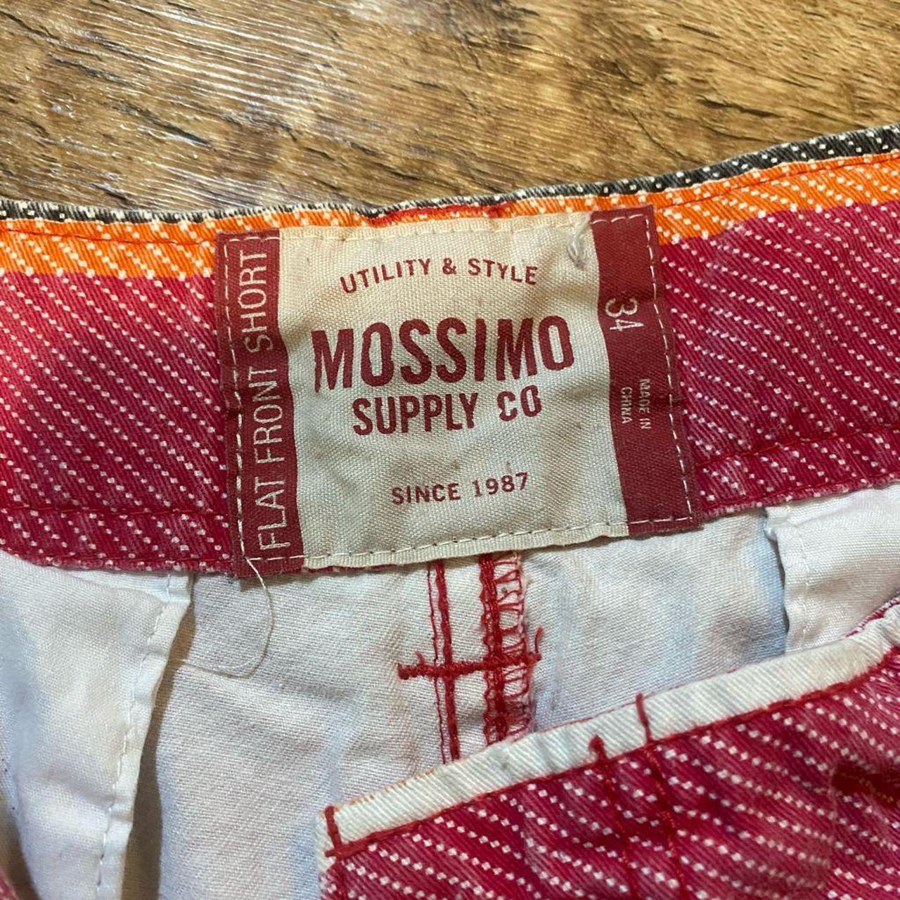 Mossimo Supply Co. Flat Front Striped Shorts Men’s... - Depop