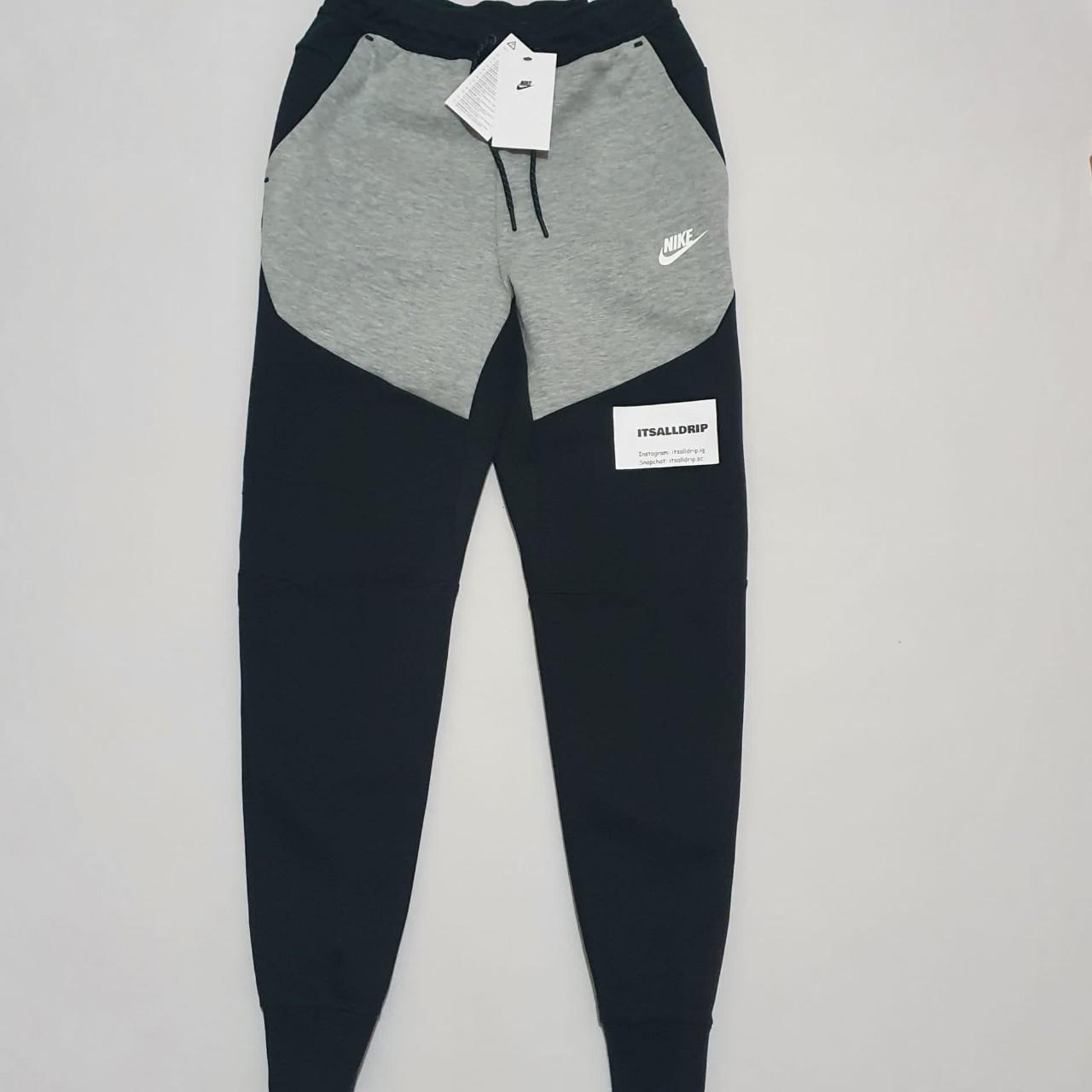 mens grey nike tech fleece joggers