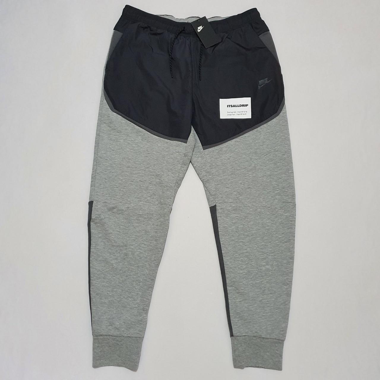 nike tech fleece woven grey