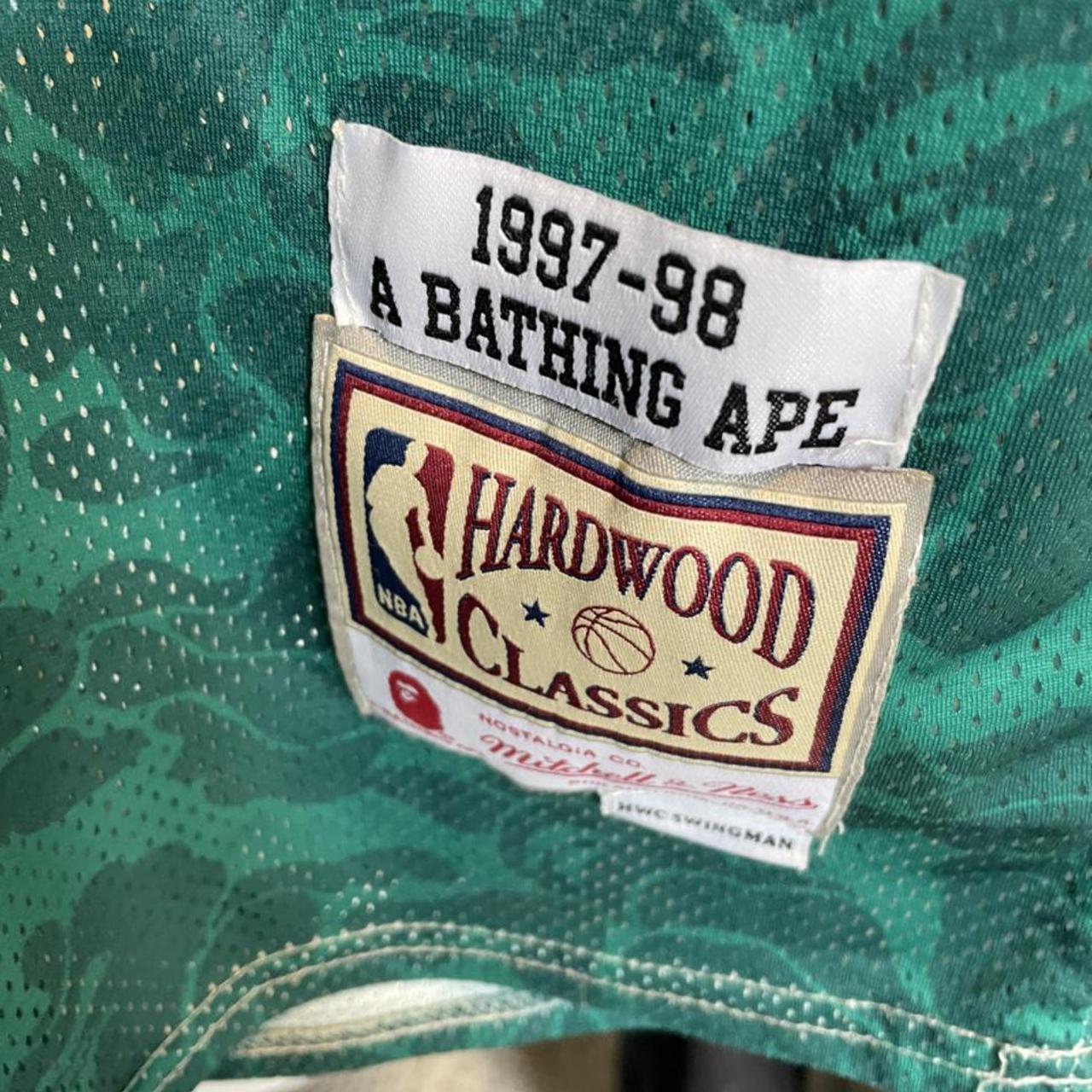 Bape, Shirts, Hardwood Classics Celtics Bape Jersey