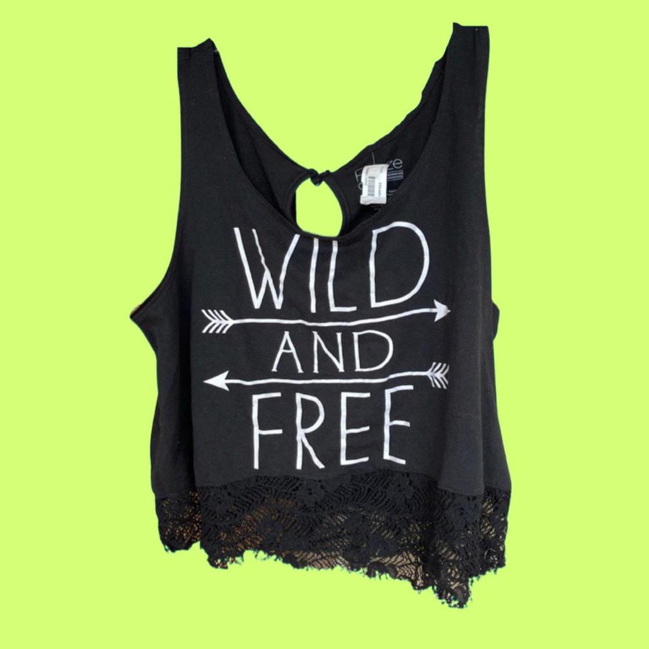 Product Image 1 - “Wild & Free” Crop Top

Free