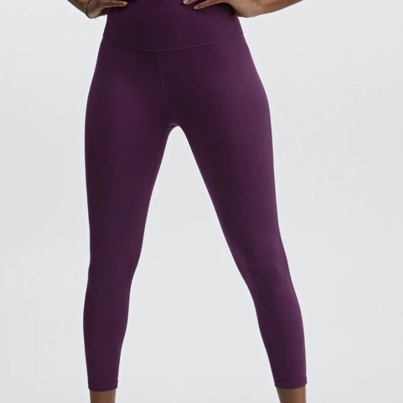 Fabletics Women's Purple Leggings Depop