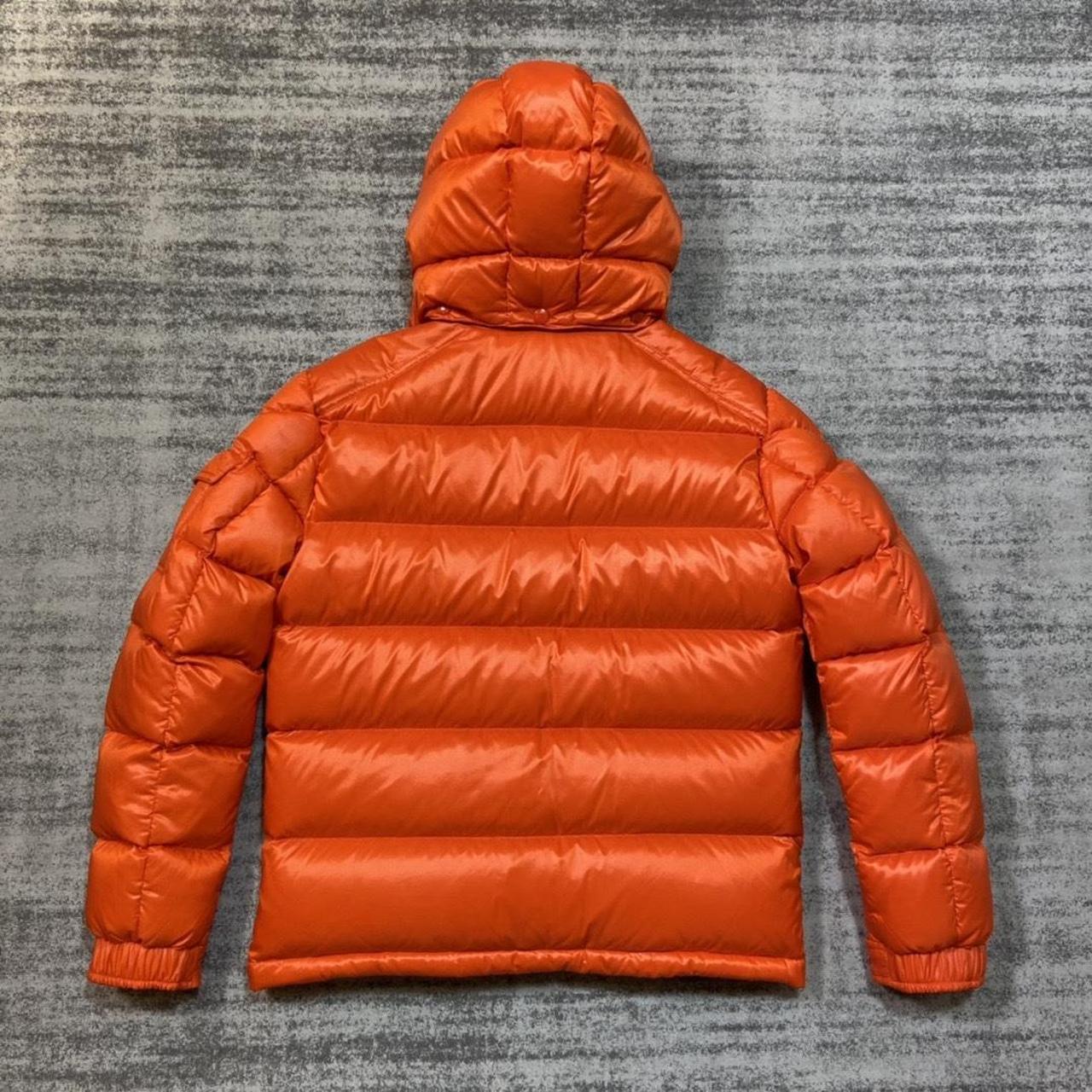 Moncler ‘Maya’ Orange Jacket 🆕 Brand new ... - Depop