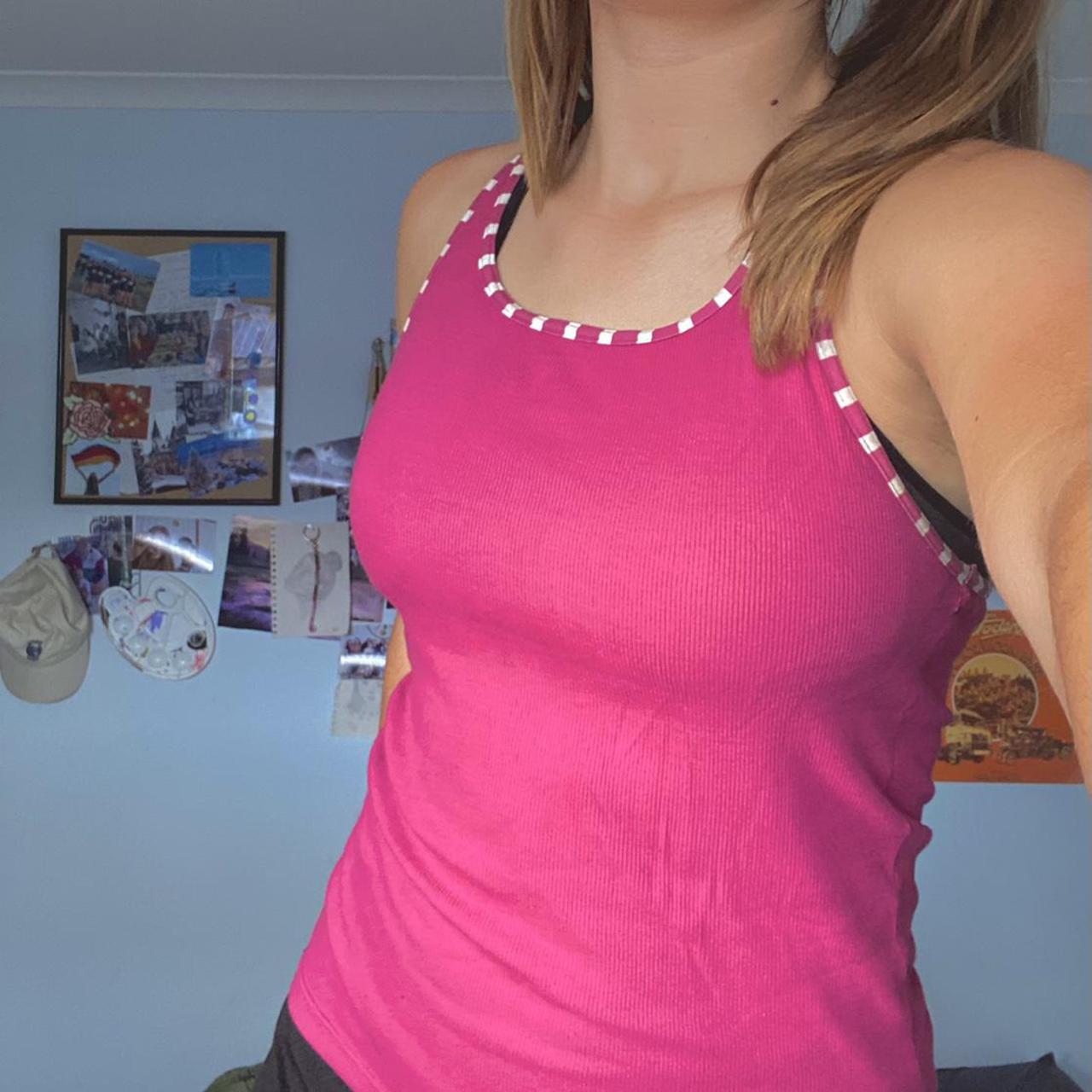 Esprit training top super comfortable size... Depop