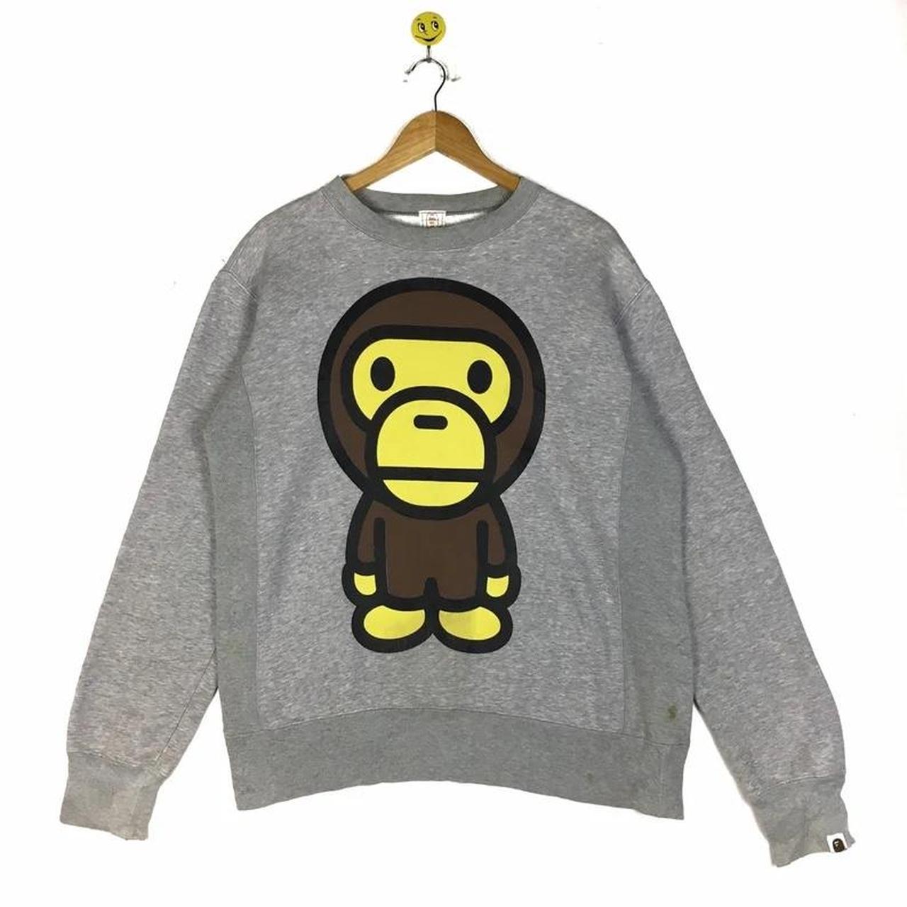 Bathing Ape Sweatshirt Baby milo sweatshirt japanese | Depop