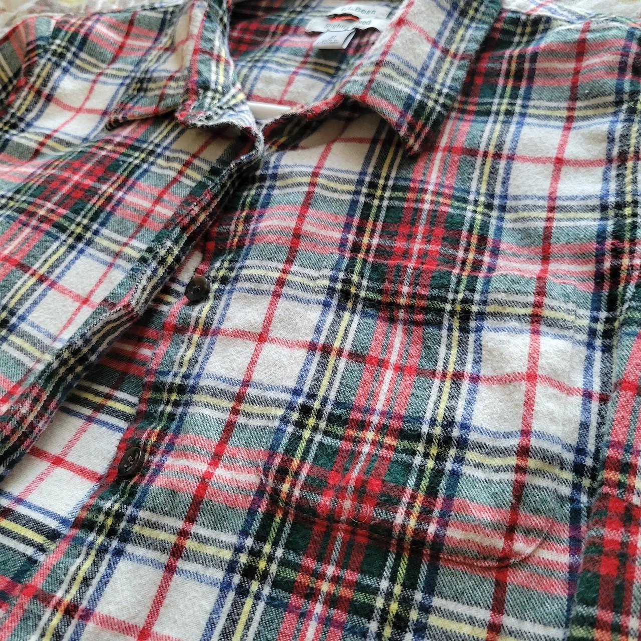 Red, White, and Green flannel. Feels like Christmas... - Depop