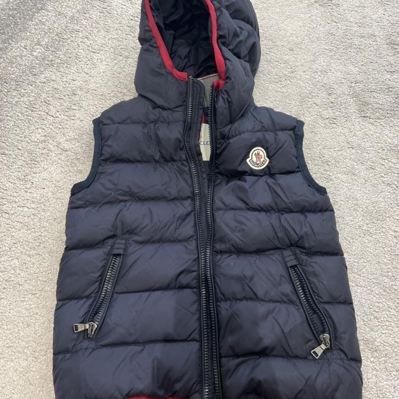 Boys moncler gillet Age 8 years £100 - Depop