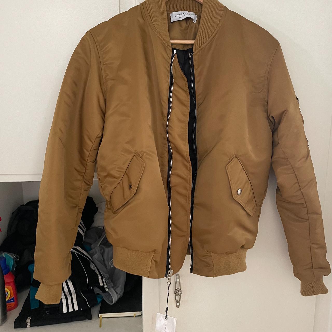 John Elliott Men's Gold Jacket | Depop