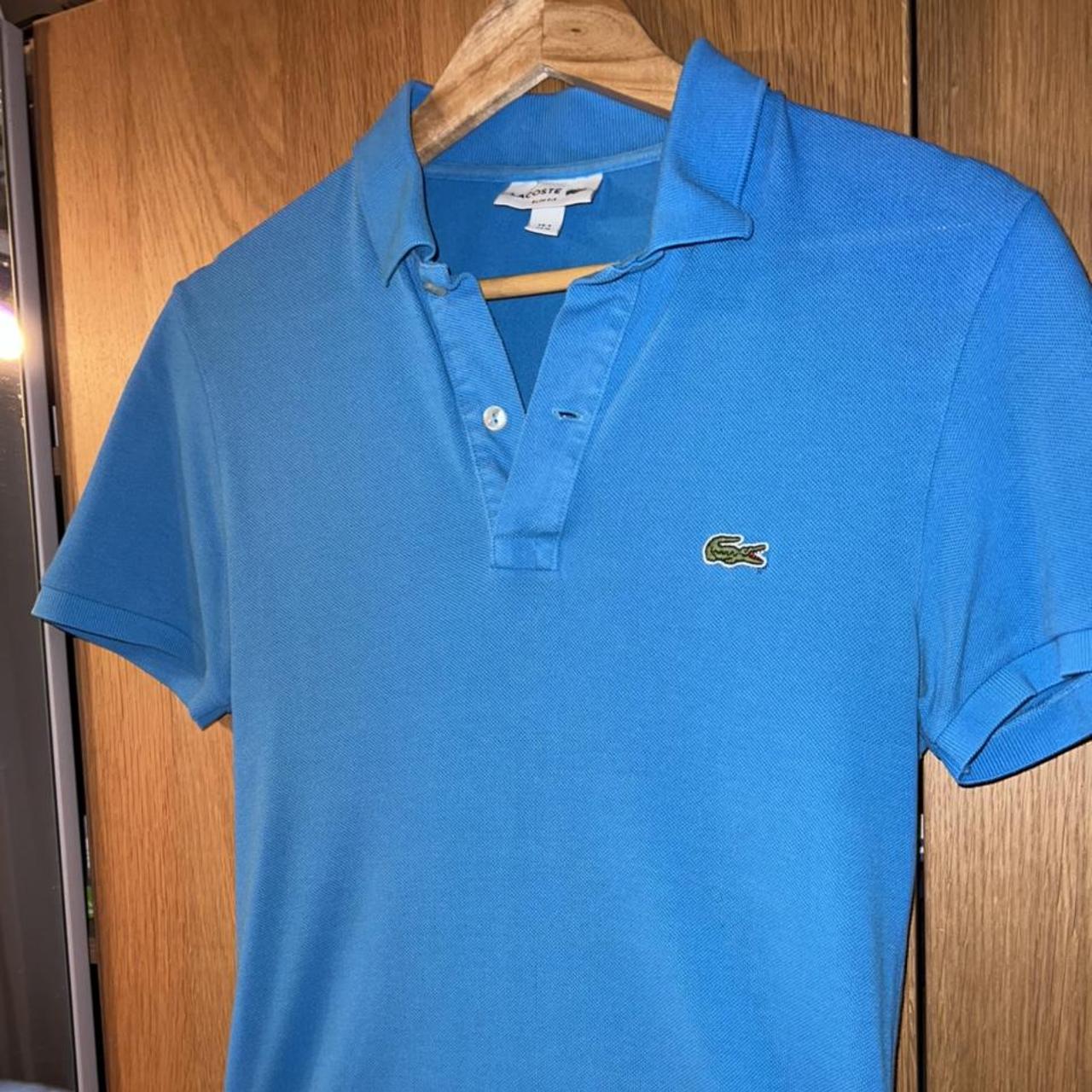 Lacoste Men's Blue Polo-shirts | Depop