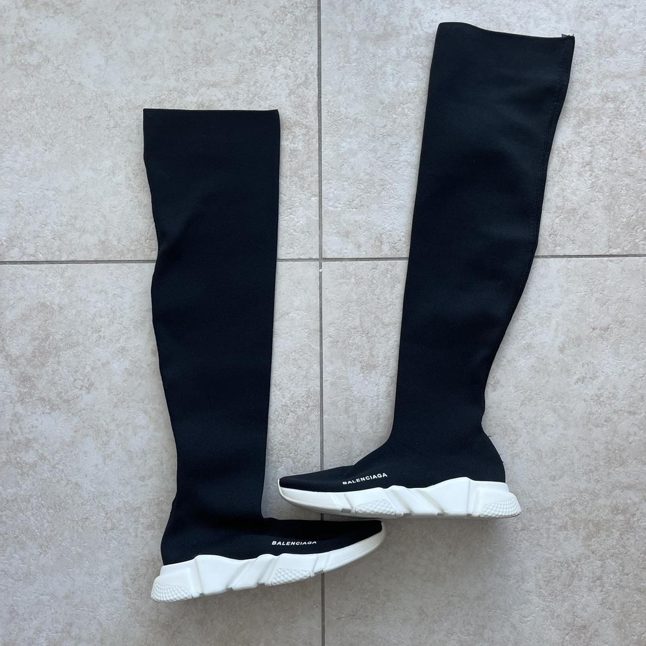 balenciaga over the knee sneakers