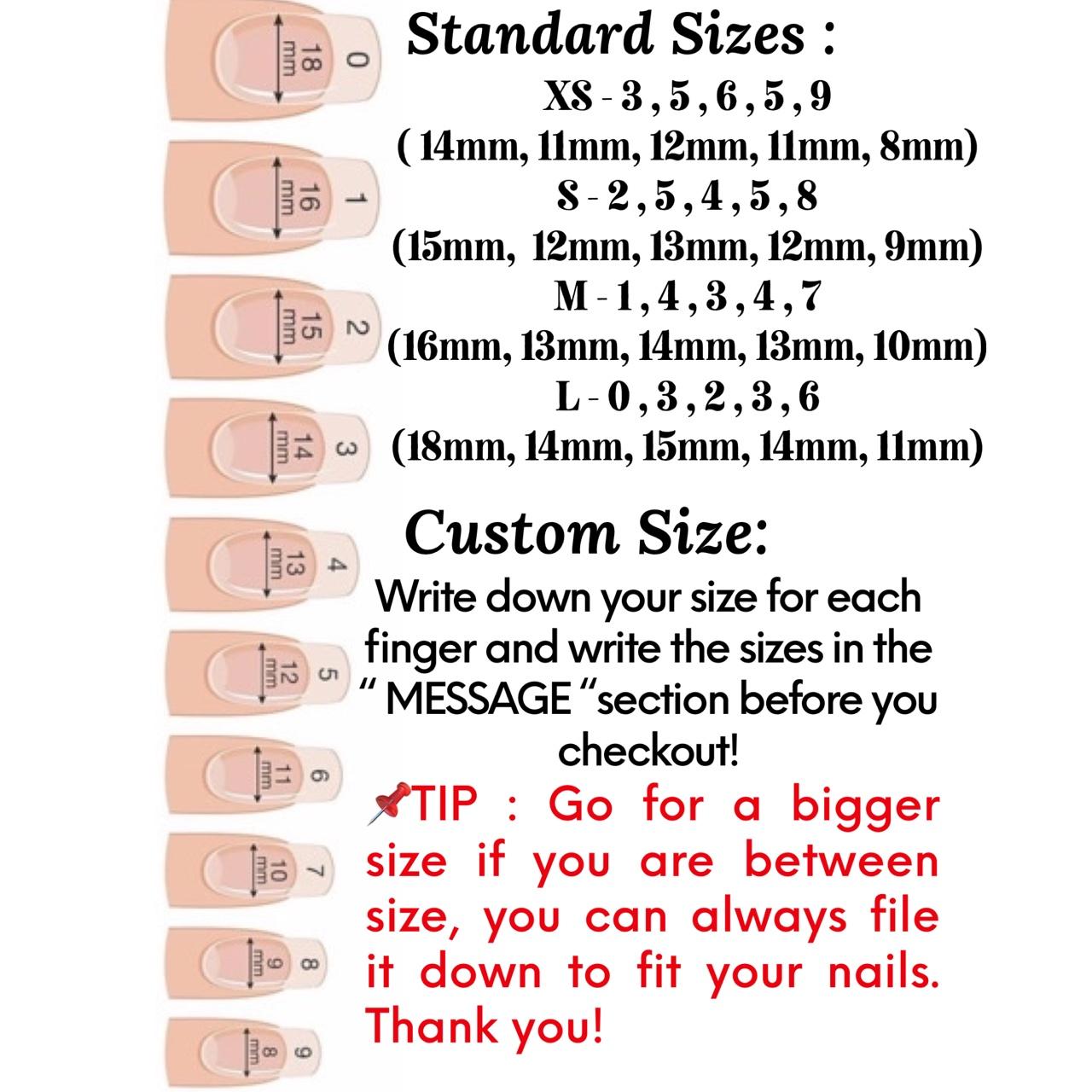 Press On Nails Marble Nail Design The items include:... - Depop