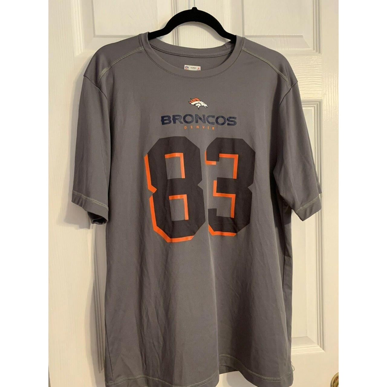 Wes Welker #83 Denver Broncos NFL Men's Blue T-Shirt