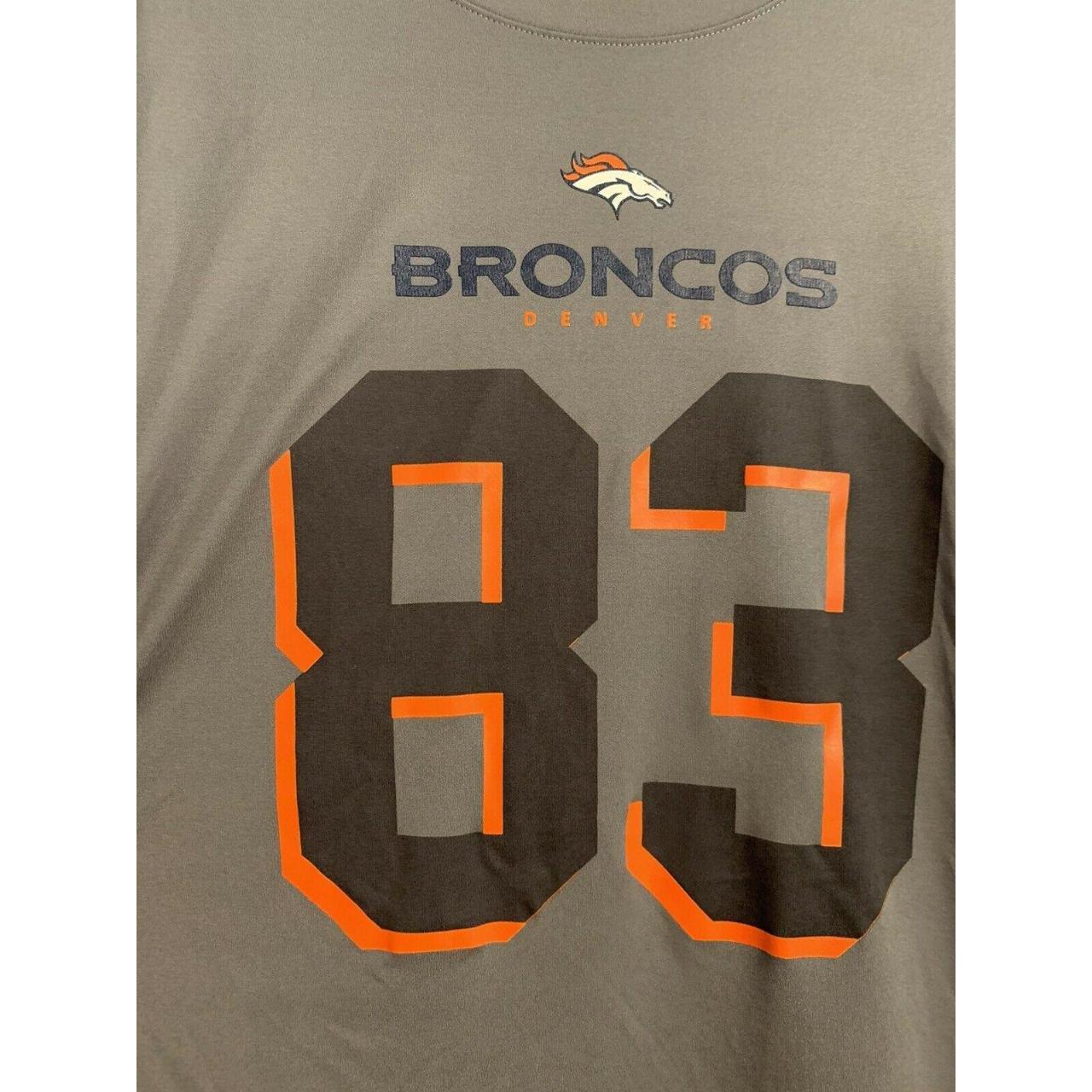 Wes Welker #83 Denver Broncos NFL Men’s T-shirt Medium