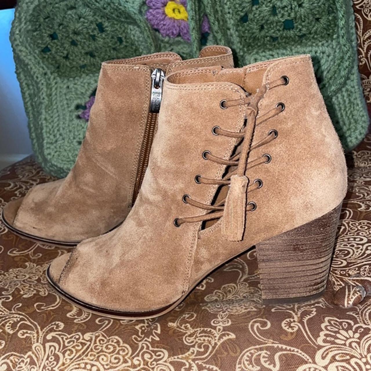 Franco Fortini brown leather ankle boots Depop