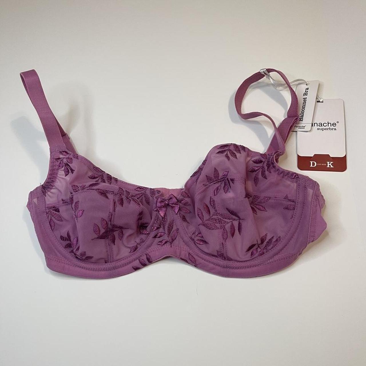 Panache Women's Purple Bra | Depop