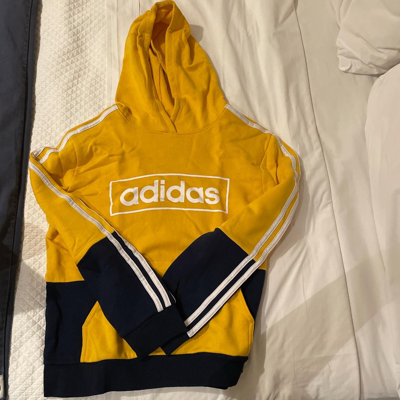 Bright, yellow adidas In excellent