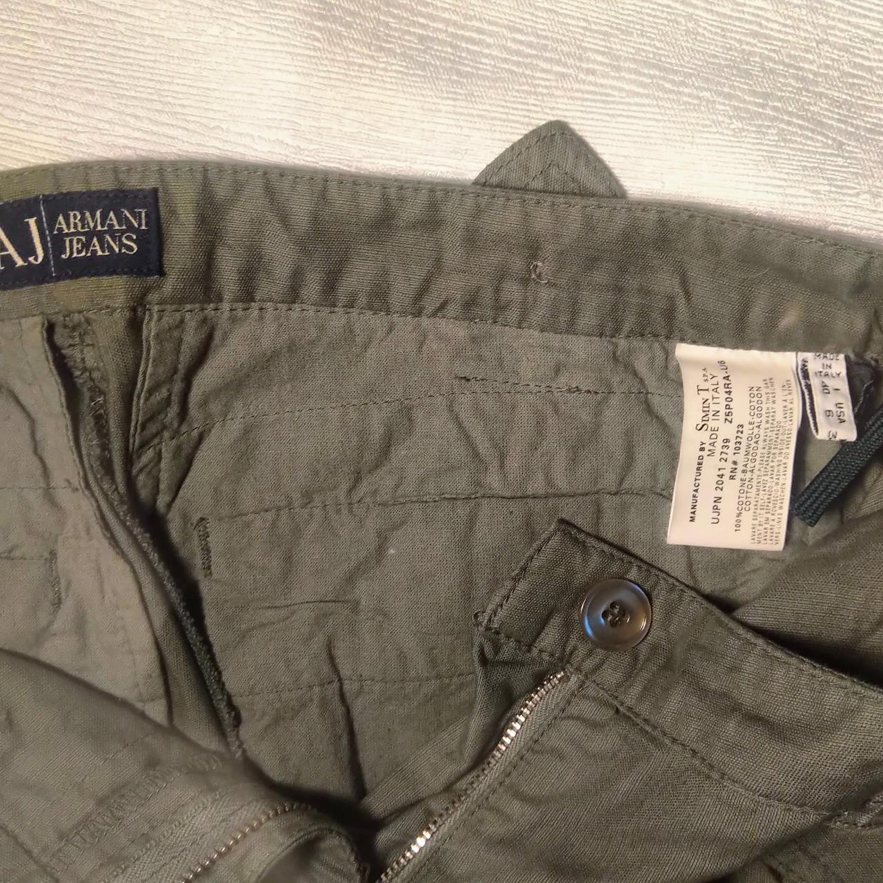 ARMANI JEANS manufactured by SIMIN T S.P.A. Made in Depop