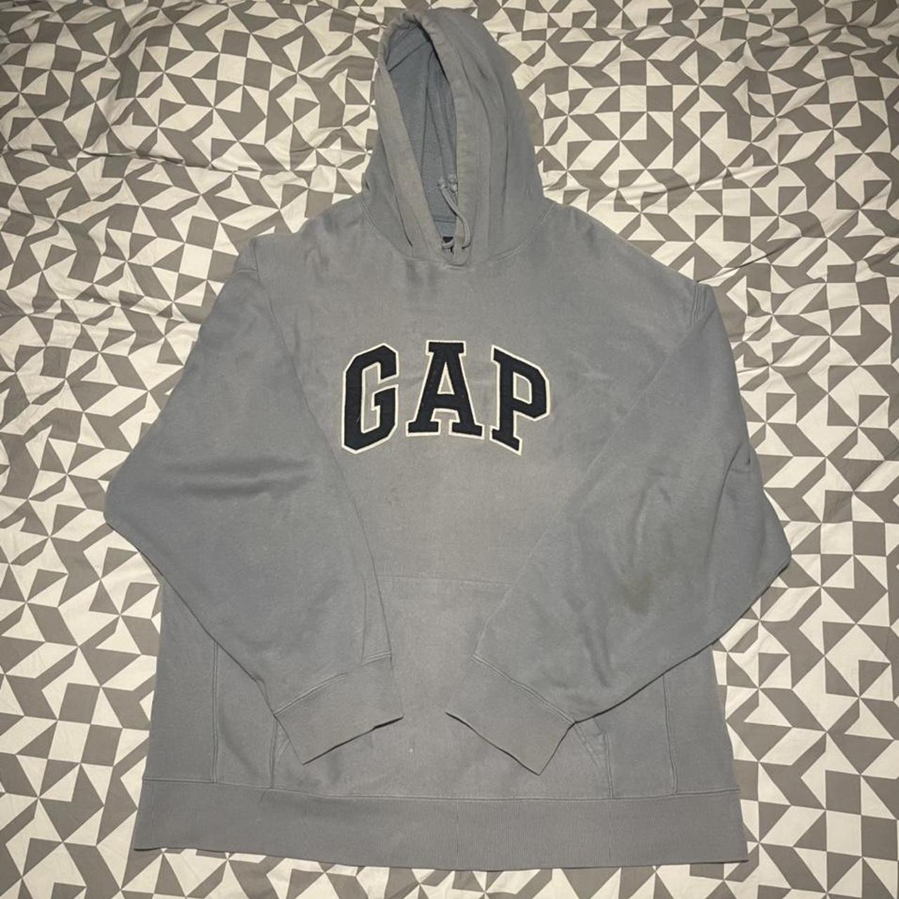 Gap Men's Blue Hoodie | Depop