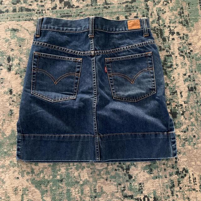 Levi's red tab San Francisco CA denim skirt in size... - Depop