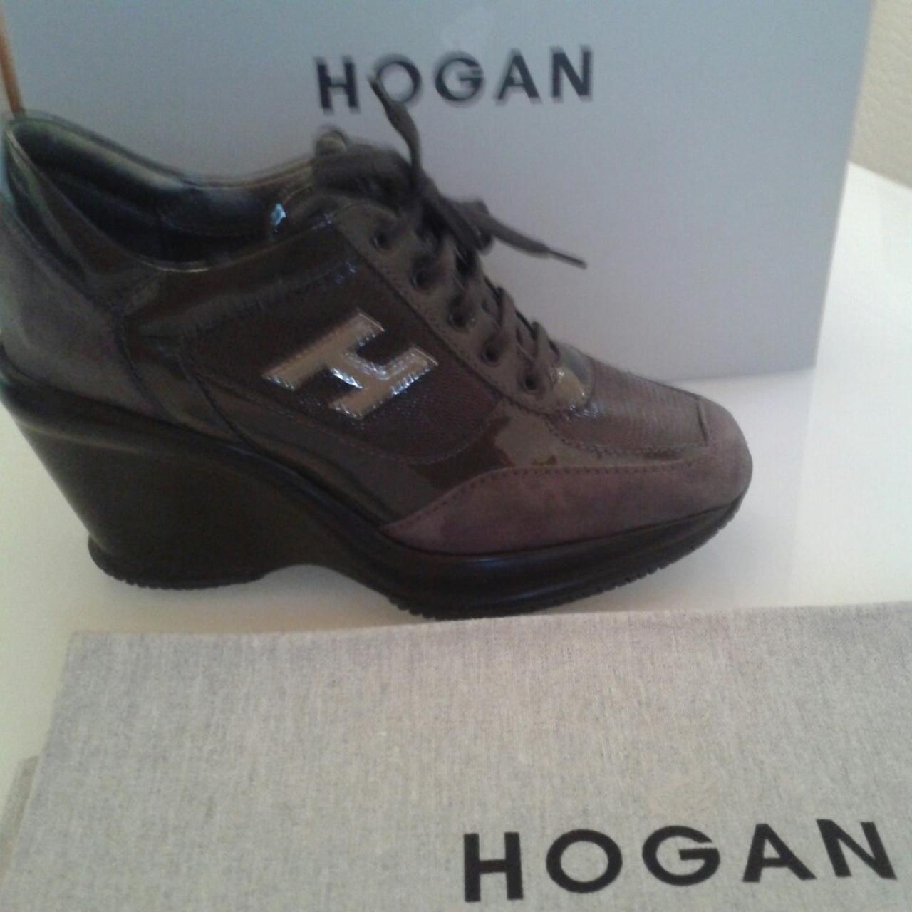 Sneakers con sale zeppa hogan