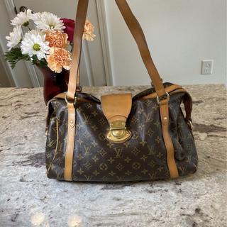 Authentic Louis Vuitton Damier Azur Canvas Stresa PM - Depop