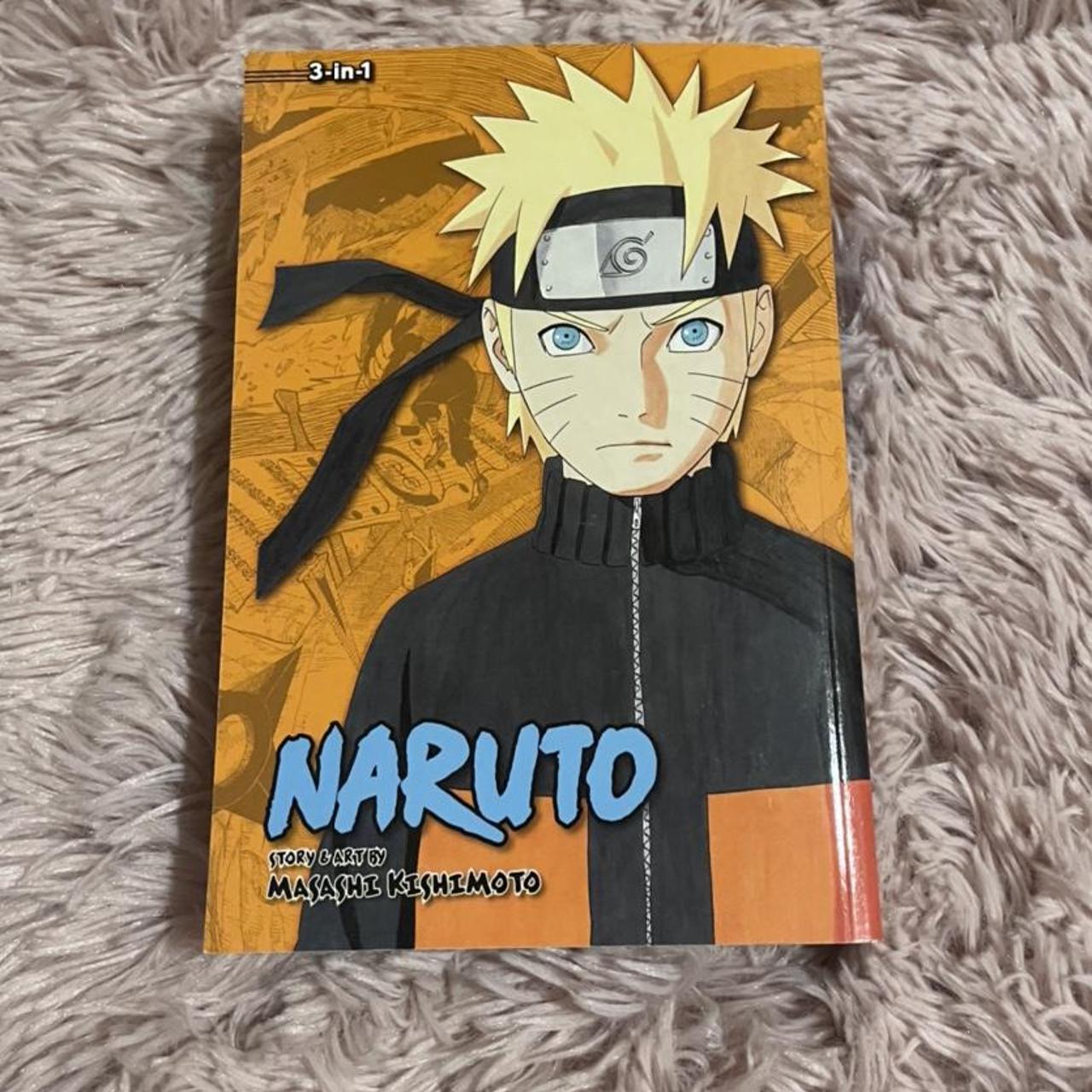 Naruto omnibus 3 in 1 volumes 43 44 45 great... - Depop